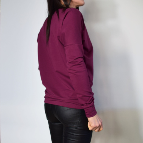 CELIN _ dresówka burgund CELIN _ dresówka burgund