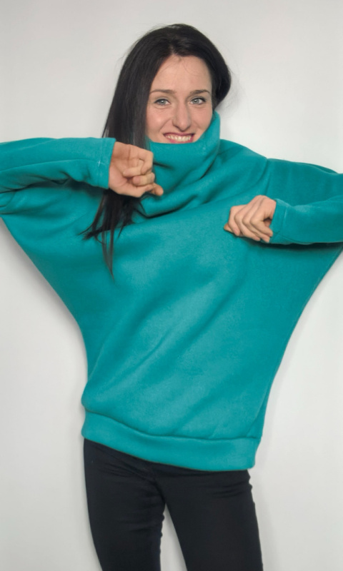 KINGA _ dresówka miś mięta KINGA _ dresówka miś mięta