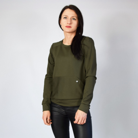 S _ bluza z ważką _ dzianina punto S _ bluza z ważką _ dzianina punto