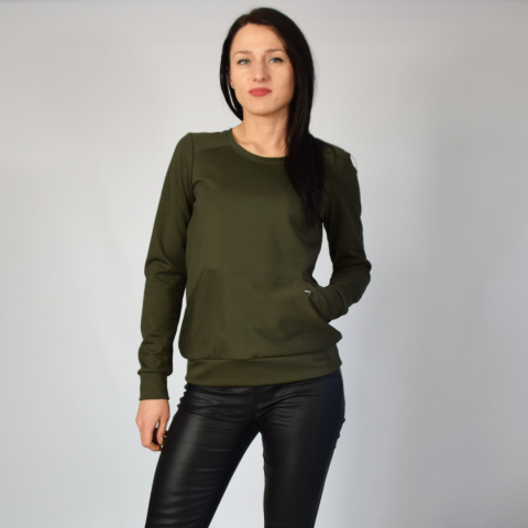 S _ bluza z ważką _ dzianina punto S _ bluza z ważką _ dzianina punto
