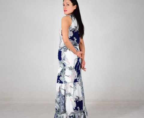 maxi sukienka _ silky maxi sukienka _ silky