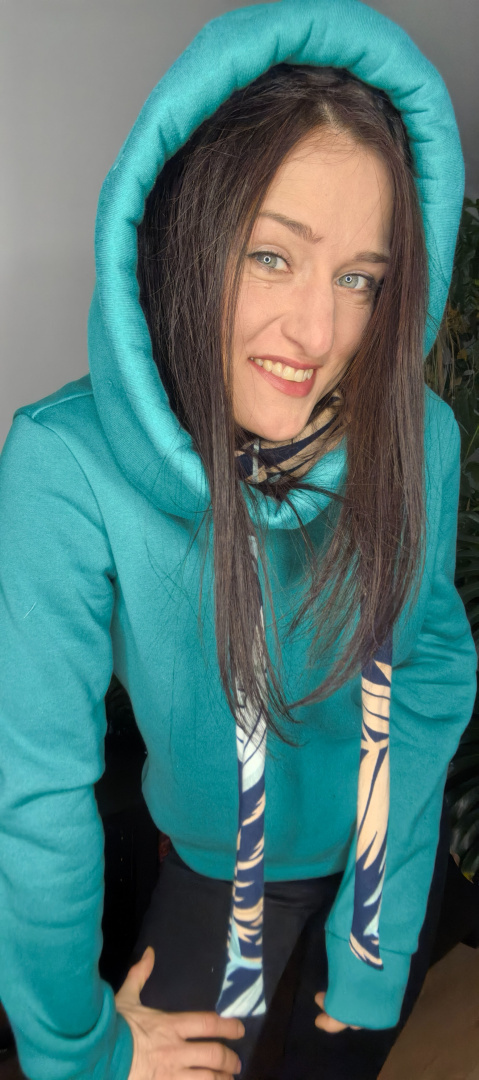 CLARET _ bluza z kapturem _ miś mięta CLARET _ bluza z kapturem _ miś mięta