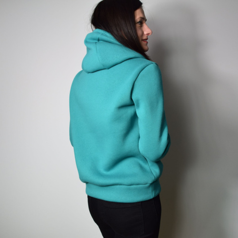 CLARET _ bluza z kapturem _ miś mięta CLARET _ bluza z kapturem _ miś mięta
