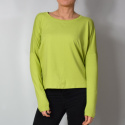 S-M bluzka wiskoza limonka oversize