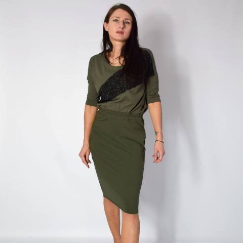 LIZ _ spódnica ołówkowa _ dresówka LIZ _ spódnica ołówkowa _ dresówka