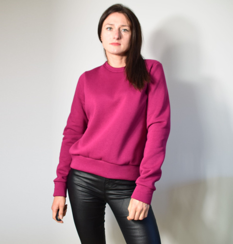 bluza _ dresówka miś fuksja bluza _ dresówka miś fuksja