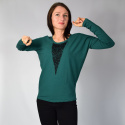 MIA _ bluzka z koronką _ bawełna singiel MIA _ bluzka z koronką _ bawełna singiel