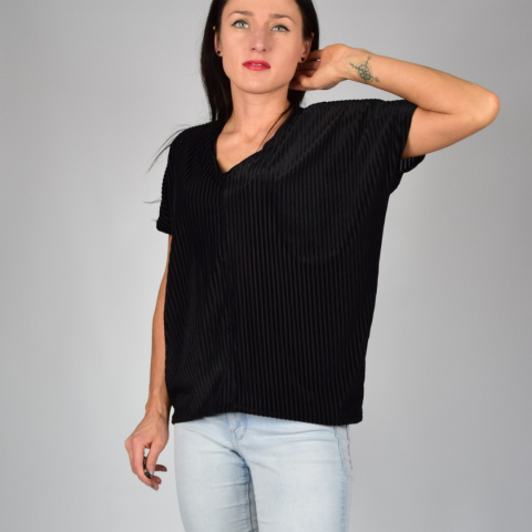 XS/S _ bluzka _ welur/tiul XS/S _ bluzka _ welur/tiul